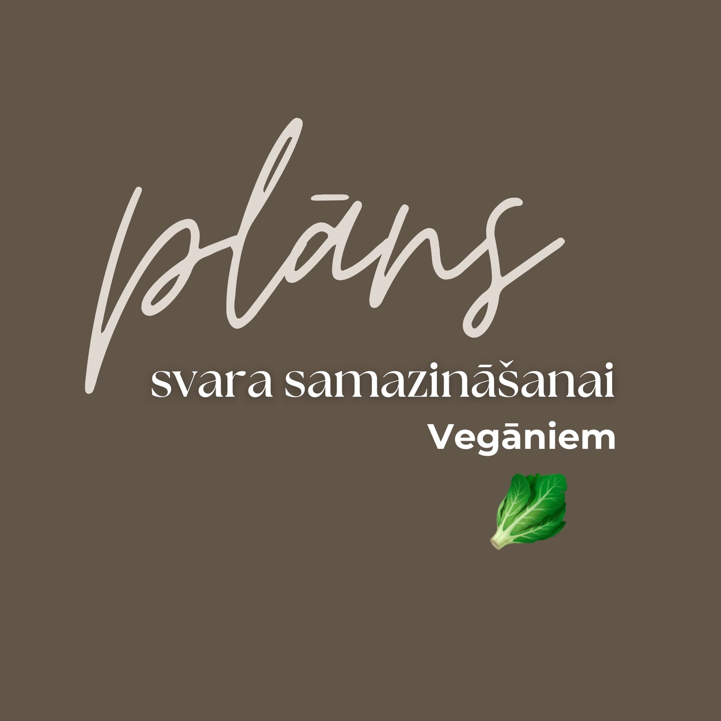 Plāns svara samazināšanai vegāniem🥬