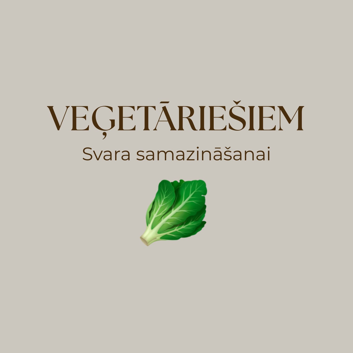 Veģetāriešiem